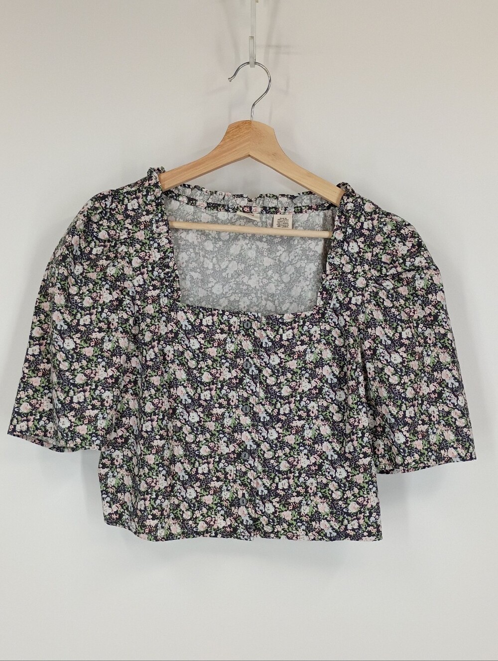 Levi's Button Front Floral Top